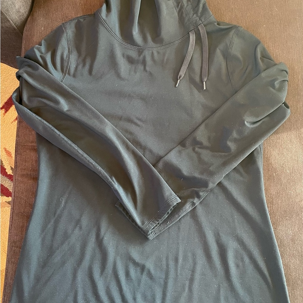 Black Long Sleeve Dri-Fit Top